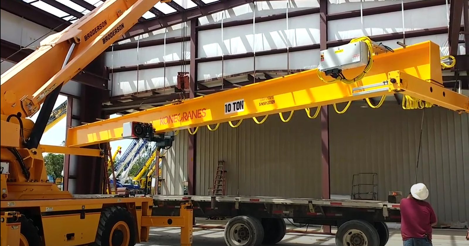 Installation of 10 Ton Crane